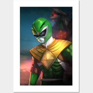 Green Ranger / Dragon Ranger Posters and Art